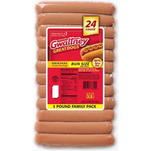 Gwaltney Great Chicken Dogs