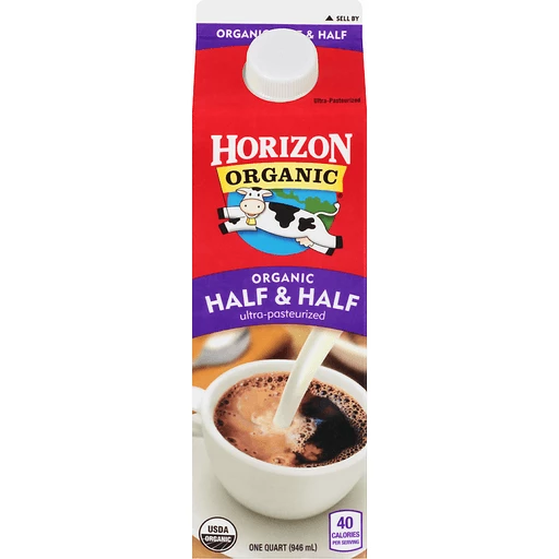Horizon Half & Half Up Organic