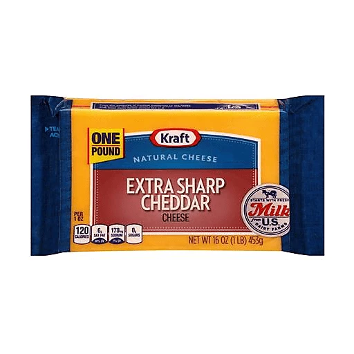 Kraft Extra Sharp Cheddar Block