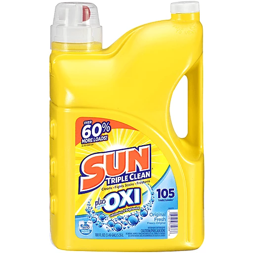 Sun With Oxi Liq Detergent