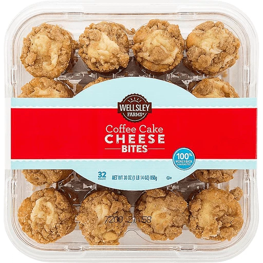 Cream Cheese Coffee Cake Bites